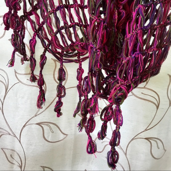 Open Knit Infinity Scarf - Picture 3 of 4